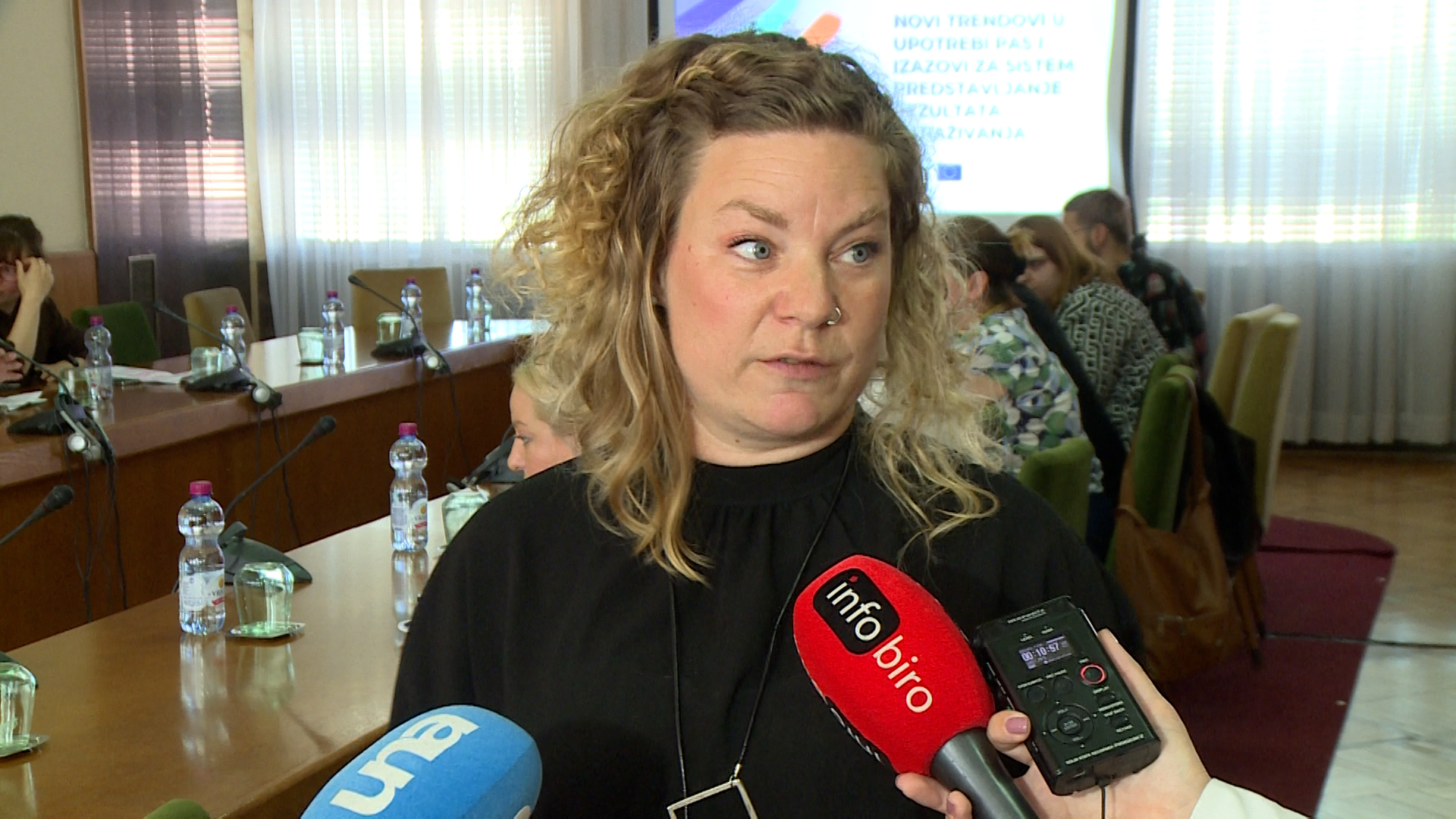 Beograd, Irena Molnar, direktorka NVO ReGeneracija, o dosadasnjim rezultatima istrazivanja pojava novih psihoaktivnih supstanci u Srbiji